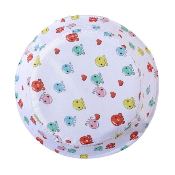 Colorful Cartoon Octopus Bucket Hat - Picture 3 of 3